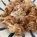 ekitchen's cooksnap of when they made Kara-age: Japanese style fried chicken.
