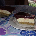El cooksnap de chiara416 cuando hizo Tarta de queso y mermelada de arándanos.