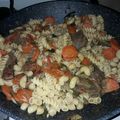 El cooksnap de Evelyn cuando hizo Wok de verduras y carne.