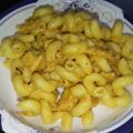 house of taste's cooksnap of when they made Chicken achari masala pasta desi style and macaroni.