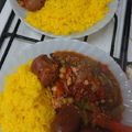 El cooksnap de Daniel Ricardo Vallejo cuando hizo Chorizo a la pomarola con arroz.