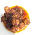 Cooksnap dari Khoiirun Niisa untuk resep Bakso pedas manis