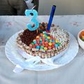 El cooksnap de Gisela Micono cuando hizo Torta de golosinas fácil y rápida.