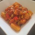 El cooksnap de Becky cuando hizo Patatas con pulpo.
