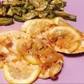 El cooksnap de Irene-Guirao cuando hizo Pollo al limón sin harina.