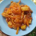 Cooksnap dari Sierra Apritta untuk resep Ayam Koloke Asam Manis #week18