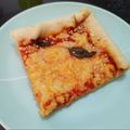 El cooksnap de Yatza Geronimo cuando hizo Pizza Margarita.