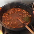 El cooksnap de Sofia Mdm cuando hizo Pollo guisado con salsa de ciruelas y champiñones.