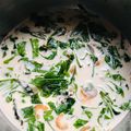 รูป Cooksnap ของ Yuiija เมื่อเขาทำ ต้มกะทิใบเหลียงกุ้งสด