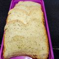 Cooksnap dari Bunda DaMar untuk resep Eggless Healthy bread (coconut water + oat + chia seed + himalayan pink salt) 🍞🍞🍞 re - bread