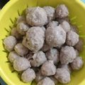 Cooksnap dari mamalikecooking untuk resep Bola bakso sapi urat #bikinramadanberkesan