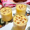 Sonali Banerjee's cooksnap of when they made ম্যাঙ্গো লস্যি (Mango lassi recipe in Bengali).