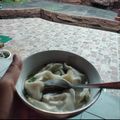 Cooksnap dari Dyah Aryati untuk resep Pangsit kuah mercon gurih pedes