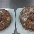 El cooksnap de Luisa Núñez cuando hizo Torta de manzana y canela.