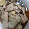 無舒 的 麻油豬肝乾拌麵線 cooksnap