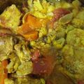 El cooksnap de Iomar Alegre Barrera cuando hizo Estofado de pollo con cúrcuma.