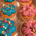 El cooksnap de Mariate cuando hizo Cupcakes de choco blanco con chips de choco con leche.