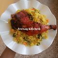 Zeesag Kitchen's cooksnap of when they made Smoked Hyderabadi Chicken Dum Biryani.