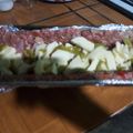 El cooksnap de Romyna Gomez Miranda cuando hizo Pan de carne relleno.