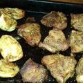 El cooksnap de Silvia CURBELO. cuando hizo Bondiola al horno con papas.