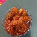 Bhavna Parikh Cook Pad ID@Bhavana_57's cooksnap of when they made ગુંદા નું અથાણું (Gunda Athanu Recipe In Gujarati).