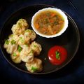 Sanjhbati Sen.'s cooksnap of when they made চিকেন মোমো.