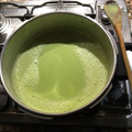 El cooksnap de Carlos Martin Chuecos cuando hizo Crema de espárragos verdes saludable.