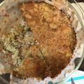 El cooksnap de Cristina Alvarez cuando hizo Tortitas de coliflor y pollo.