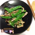 棠棠 的 豬肉菇菇炒豌豆 cooksnap