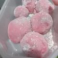 Cooksnap dari lalachan untuk resep Strawberry Chocolate Mochi (Daifuku Mochi)