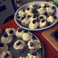El cooksnap de desi k.b cuando hizo Cupcakes de Oreo (con buttercream de chocolate blanco/buttercrea.