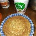 El cooksnap de Vale cuando hizo Hotcake de avena.