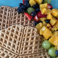 El cooksnap de Daniela Paz Mora Delgado cuando hizo Waffles de harina integral.