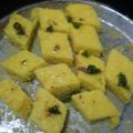 Sumitra Singh's cooksnap of when they made Dhokla.