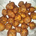 Binita Makwana's cooksnap of when they made મન્ચુરિયન વડા.