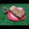 Cooksnap dari Dapur IBU 123 untuk resep Brownies Keju Panggang with Almond Slice ala #boluzaza