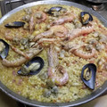 El cooksnap de Albert Fornes cuando hizo Paella marinera.