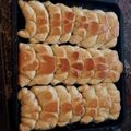 El cooksnap de Daiana Nuñez cuando hizo Medialunas con jamón y queso.
