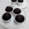 El cooksnap de Paz Avila cuando hizo Magdalenas al microondas con ganache falso.