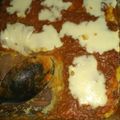 El cooksnap de SilSol Simón cuando hizo • Polenta en capas con salsa •.