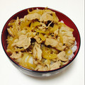 rimra♡'s cooksnap of when they made 豚薄切り肉と玉葱の豚丼.