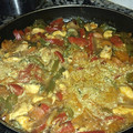 El cooksnap de Jordi Cortiada cuando hizo Cus-cús con pollo y huevo.