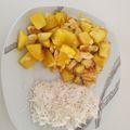 El cooksnap de Valentín Casado cuando hizo Arroz basmati con pollo al curry.