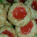Cooksnap dari Maya Hatta untuk resep Crunchy Blueberry Cheese (Thumbprint Cookies)