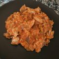 El cooksnap de bruixacoloraina cuando hizo Pechugas de pollo en salsa.