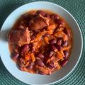 Cooksnap-ul lui Anda Bucur atunci când a preparat Iahnie de fasole cu cârnați.