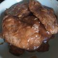 El cooksnap de Silvia cuando hizo Pollo al limón.