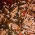 Cooksnap από Strata Al. στη συνταγή Σπανακόρυζο με μανιτάρια