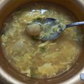 Cooksnap dari Andi Mirza Irsalina untuk resep Chinese egg drop soup (sup telur)