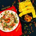 Hetal Shah's cooksnap of when they made भूंगला बटाका.